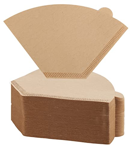 200 Count Coffee Filter #2, 2 Coffee Filters Cone Unbleached Disposable Coffee Filters 2 Cone Paper Fits for Drip and Compatible with Pour Over Coffee Maker(2-6 Cup)