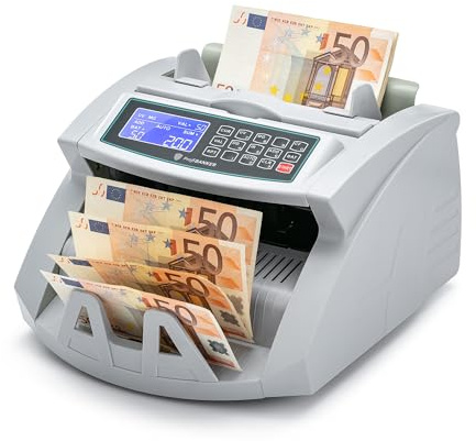 ProfiBANKER 2550 compteuse de billets à offrir un comptage des billets et la totalisation des valeurs - Compteur de billets avec détection de faux billets sur MG-UV-IR