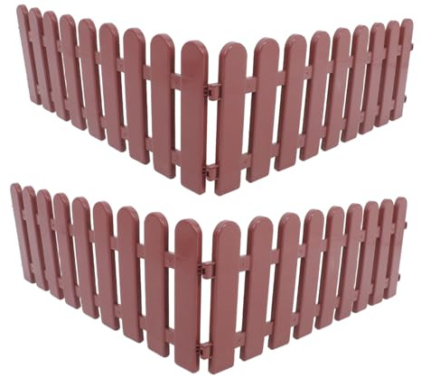 Milisten 4pièces Clôture pour Tortues Enclos de Jardin Extérieur Barrière pour Petits Animaux Parc de Jeux Modulaire Compatible Lézards Montage Simple Résistante Intempéries
