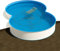 Achtform Pool 4,60 x 7,25 x 1,20 m, Folie 0,8 mm blau + Funktions-Handlauf