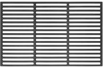 Denmay 54 x 34 cm Cast Iron Cooking Grate for Gas Grill, Charcoal Grill, BBQ and More, Cast Iron Grate Enamelled Replacement Parts, Pack of 1