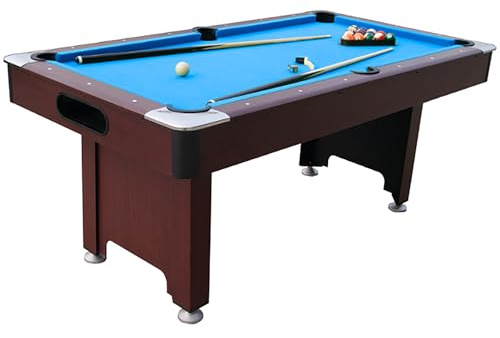 Walker & Simpson Sovereign 6ft Pool Table with Ball Return (Blue)