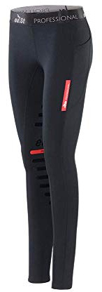 ea.St Damen Reithose Reggings, schwarz, S, 2815-S