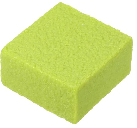 PATIKIL 5x5x2,5cm Pickleball Paleta Borrador, 1uds Cuadrado Goma Pickleball Raqueta Polvo Removedor Barra Limpiador, Verde