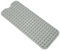Amazon Basics Tappetino da bagno antiscivolo con ventose per vasca e doccia, 40 x 16, grigio