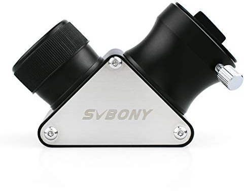 SVBONY Miroir diélectrique de 3,2 cm 90 degrés entièrement métallique pour télescope réfractant oculaire pour Astronomie visuelle astronomique