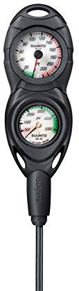 SUUNTO Dive Combo CB-2 IN Line-Consola de Audio (4000 PSI), Unisex Adulto, SS005249340, Negro, Uni