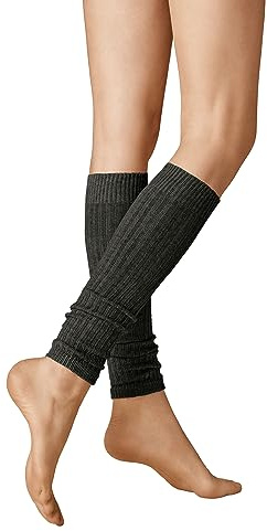 KUNERT Damen Stulpe Winter Dreams - Rib wärmend Anthrazitmel 4050 ONESIZE
