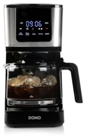 CAFETIÈRE DO733K 1,25L 10 TASSES MUG 400ML COMMANDES TACTILES/ÉCRAN LED FILTRE PERMANENT