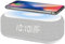 Digitaler Wecker, Digitaler Bluetooth-Audio-Wecker - 9 Farben Nachtlicht, Bluetooth-Lautsprecher, Kabelloses Ladegerät für iPhone/Samsung, Temperaturanzeige LED-Anzeige