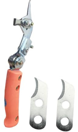 BESTonZON 1 Ensemble Cisailles de Jardin Professionnelles pour Élagage Outil de Coupe de Cercles pour Arbres Fruitiers Design Lame Remplaçable pour Fleurs Plantes Intérieur