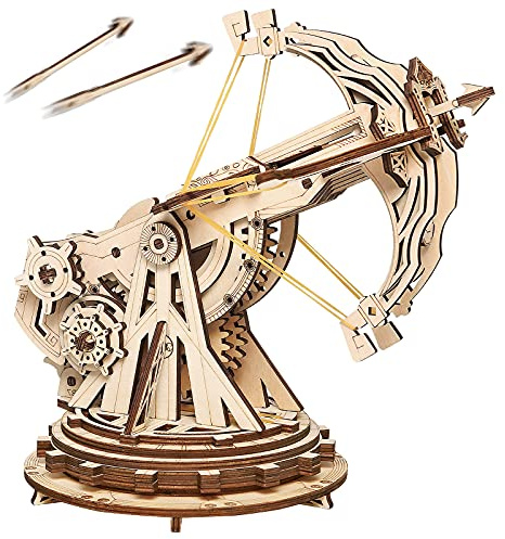 ROKR 3D Wooden Puzzle for Adults Teens Construction Model Kits for Adults to Build