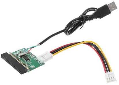 Uhngw Unità floppy USB, connettore USB per floppy disk, adattatore USB, 1,44 MB PC Disk Drive Plug and, da USB a floppy disk, senza driver aggiuntivi