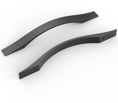 FURNIWARE 10 pezzi maniglie per armadi, maniglie per mobili nere 128mm interasse maniglie da cucina maniglie per mobili maniglie per cassetti maniglie per armadi da cucina armadi maniglie per cassetti