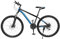 Dofanqing 26-Zoll-Mountainbike 21-Gang-Getriebe Verstellbarer Sattel Scheibenbremsen vorne und hinten speziell geformte Reifen geeignet für Berg- Waldwege und Flache Strecken (Schwarz, Blau)
