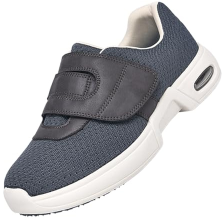 Zapatillas Juanetes Mujer Calzado Diabeticos,Zapatos ortopédicos Deportivos para Caminar Zapatillas ortopédicas para Mujer Zapatillas Fascitis,Grey,45