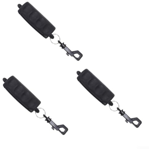 Gdfnmogo Extractor de flechas de silicona para arco recurvo, accesorio de tiro con arco negro con cojines de goma y agarre ergonómico, diseño portátil ligero (paquete de 3)