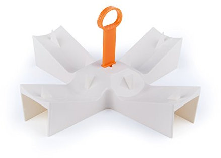 Excelsa Quick Cook Cuocipatate Microonde, Polipropilene, TPX, Bianco