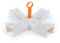 Excelsa Quick Cook Cuocipatate Microonde, Polipropilene, TPX, Bianco