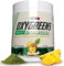 OxyGreens by EHPlabs - Daily Super Greens Powder, Spirulina Herbal Supplement with Prebiotic Fibre, Alkalizing Antioxidants & Immunity Wellness, 30 Serves (Pineapple)