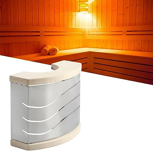 Natudeco Abat-Jour de Lampe de Sauna, Accessoires de Sauna pour hammam, Abat-Jour résistant aux Hautes températures, antidéflagrant, respectueux de l'environnement et Durable.