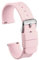 sourcing map Silicone Watch Band 20mm Width Quick Release Soft Rubber Replacement Watch Strap with Stainless Steel Buckle for Men Women, Pink