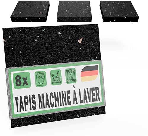 FUX 8 Anti Vibration Mat for Washing Machine & Tumble Dryer 90x90x8 mm