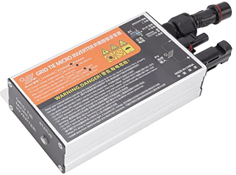 Akozon Lien de Réseau d'Onduleur Solaire avec des Systèmes de Génération de Taux de Conversion élevé - Onduleur de Lien de Réseau AC220V (PVGS-350W(18-60V)-AC220V)