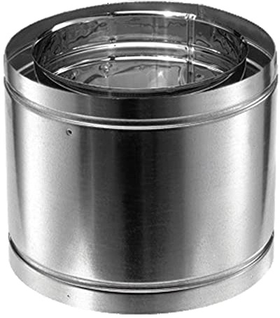 DuraVent 12DCA-48 DuraChimney II Class A Galvanized Steel Chimney Pipe, Double Wall, 12 ID, 48 Length