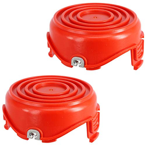 Spares2go Spulen-Abdeckkappe für Black & Decker GL337SB GL350 Rasentrimmer (2 Stück)