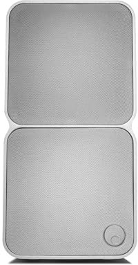 Cambridge Audio Minx Min 22 - Kompakter kabelgebundener Satellitenlautsprecher mit BMR-Lautsprechertechnologie - Inklusive Schlüssellochhalterung für diskrete und einfache Wandmontage - Weiß