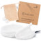 FABCARE Abschminkpads waschbar - Extra dick - DERMATEST: SEHR GUT - Wiederverwendbare Abschminktücher aus Bambusfaser - Make Up Entferner Pads [4 Stück]