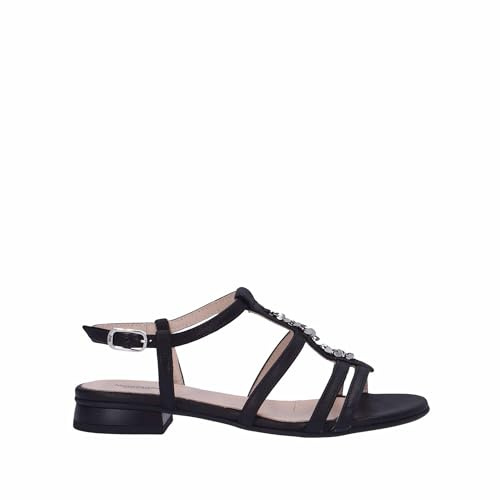 Nero Giardini E513272D Sandali Donna in Pelle - Nero 39 EU