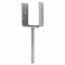 SS8® Post Fence 61mm - 2.4 U Bracket Support Concrete Anchor Heavy Duty - pergola, Decking Spikes