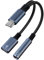 Avigers USB C to 3.5mm Jack Headphone and Charger Adapter,2 in 1 USB Type C to Aux Audio PD 60W Fast Charging Headphone Compatible with iPhone 16/15,Samsung Galaxy S23 S22,Huawei Pixel,iPad and more