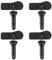 4 Sensores de Presión de Neumáticos TPMS 9811536380 Compatibles con 07-23 Peugeot 207 208 308 508 Partner RDKS Sensores Control de Presión de Neumáticos Sensor de Presión de Neumáticos Sistema De