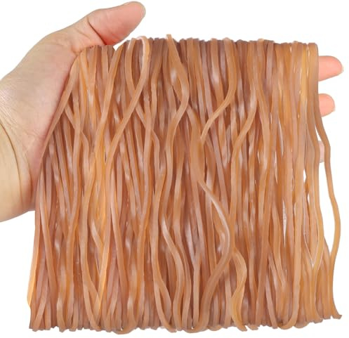 Hemiks Large Rubber Bands 120 Pack, Thick Elastic Bands For Home Office