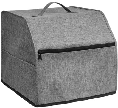 Cubierta de la máquina de coser: bolsa de la máquina de coser con bolsillos de almacenamiento | Diseño de gandage, cubierta protectora de polvo resistente a los arañazos para la mayoría de las