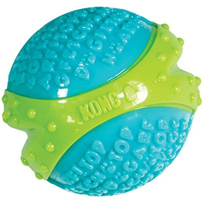 KONG CoreStrength Balle Dentaire pour Chiens, Taille Petite/Moyenne
