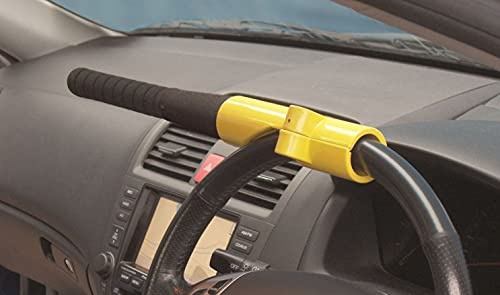 Steering Wheel Lock To Fit Audi 100 Avant Baseball Bat Style Compact Visible