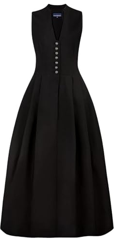 Stockerpoint Women's Dirndl Akina Dress, Schwarz, Standard