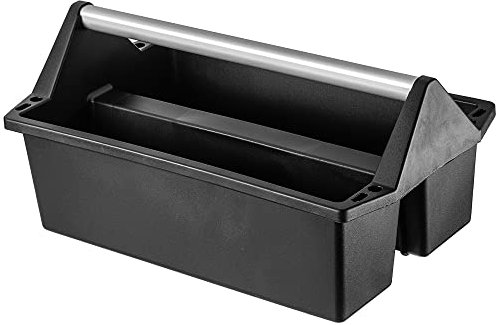 KADAX Boîte à outils - Boîte de transport en plastique en 2 tailles - Boîte de transport polyvalente pour outils avec poignée de transport - Plateau à outils - Porte-outils (50 x 30 cm)