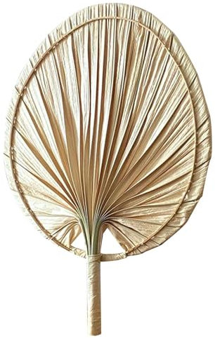Abanico de Mano de Rafia - Abanico de Recuerdo de Boda, Abanico Tejido Hecho a Mano Abanico de Hoja Zong Abanico PU | Abanico de Hoja de Palma Luau, Suministros para Fiestas Tropicales, decoración de