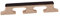 BQLZR Banjo Ukulele Bridge Maple Ebony Bridge For 4 String Banjo Ukulele,Maple And Ebony Bridge