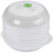 Mcottage Double Tier Microwave Food Steamer BPA Free Cookware Cooking Pot Veggies Seafood Steamer