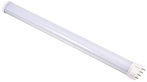 Othmro Luce orizzontale a LED, 1 tubo lampadine, AC85-265V 18W 6000K luce diurna, luce LED collegamento orizzontale tubo 2G11 bianco latte copertura per pubblicità paesaggio hotel illuminazione