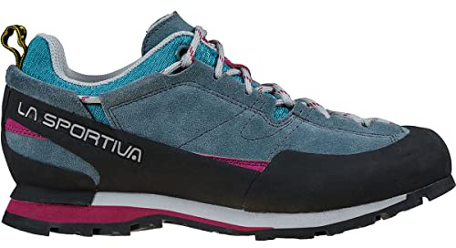 La Sportiva Boulder X Woman, Vandring sneakers för kvinnor, Slate Red Plum, 37.5 EU