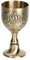 Joyzan CáLiz Vintage, Copa Vino Bronce Hecho Mano Cobre Grabado Estampado Flore PequeñO Licor Fiesta Aniversario Boda Navidad Medieval Europea Vodka Medievale Suministro Halloween Adorno Retro