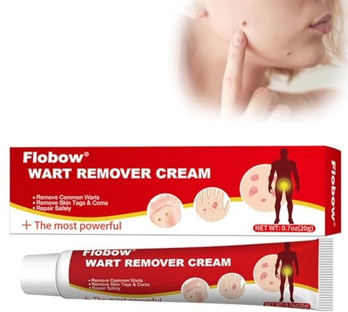 Wart Remover Cream (20g) – Skin Tag Removal Kit | Eliminates Warts, Corns, Moles & Calluses | Wart Removal Cream for Body & Hands