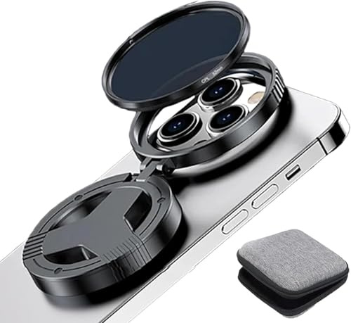 Lente de filtro magnético Cpl y estrella 2 en 1, filtro magnético 2 en 1, filtro polarizador CPL de lente de teléfono de 52 mm, filtros polarizadores circulares de vidrio multicapa, filtros
